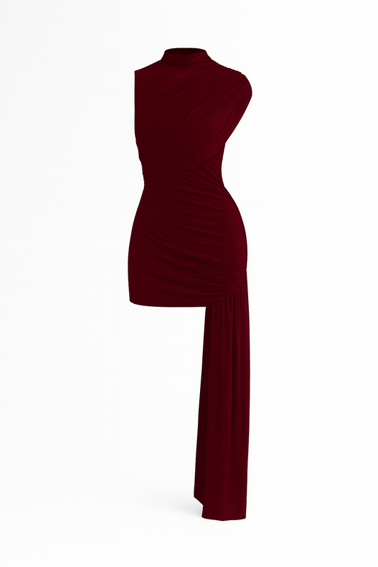 ASYMMETRICAL DRESS