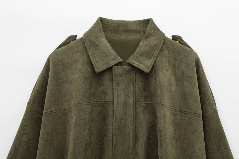 CORDUROY ZIP JACKET