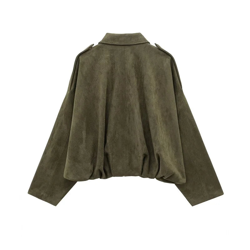 CORDUROY ZIP JACKET