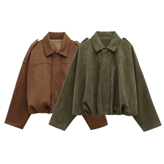 CORDUROY ZIP JACKET