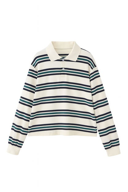 STRIPED  POLO