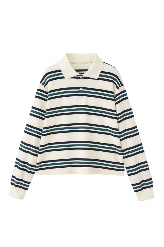 STRIPED  POLO