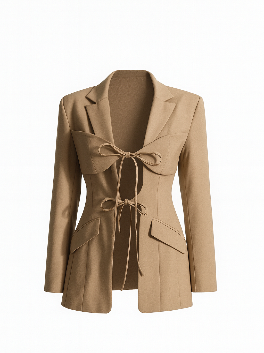 NOVA TIE-FRONT BLAZER