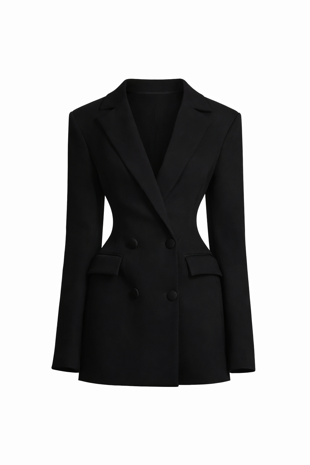 LONG SLEEVE BELTED BLAZER MINI DRESS