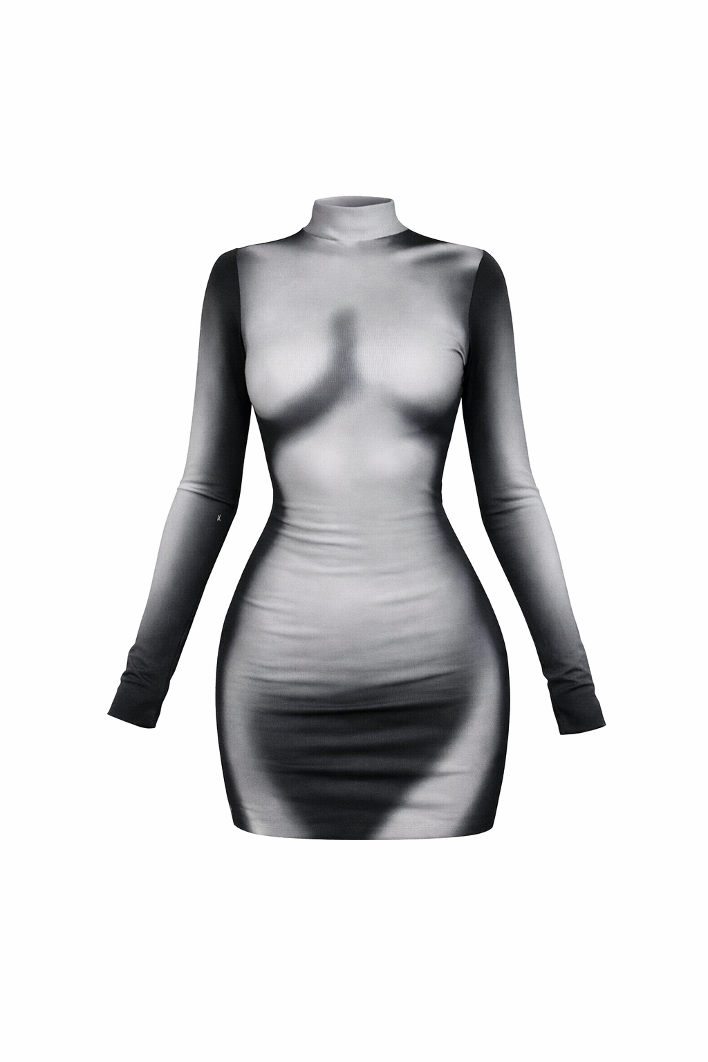 CONTOUR PANEL MINI DRESS