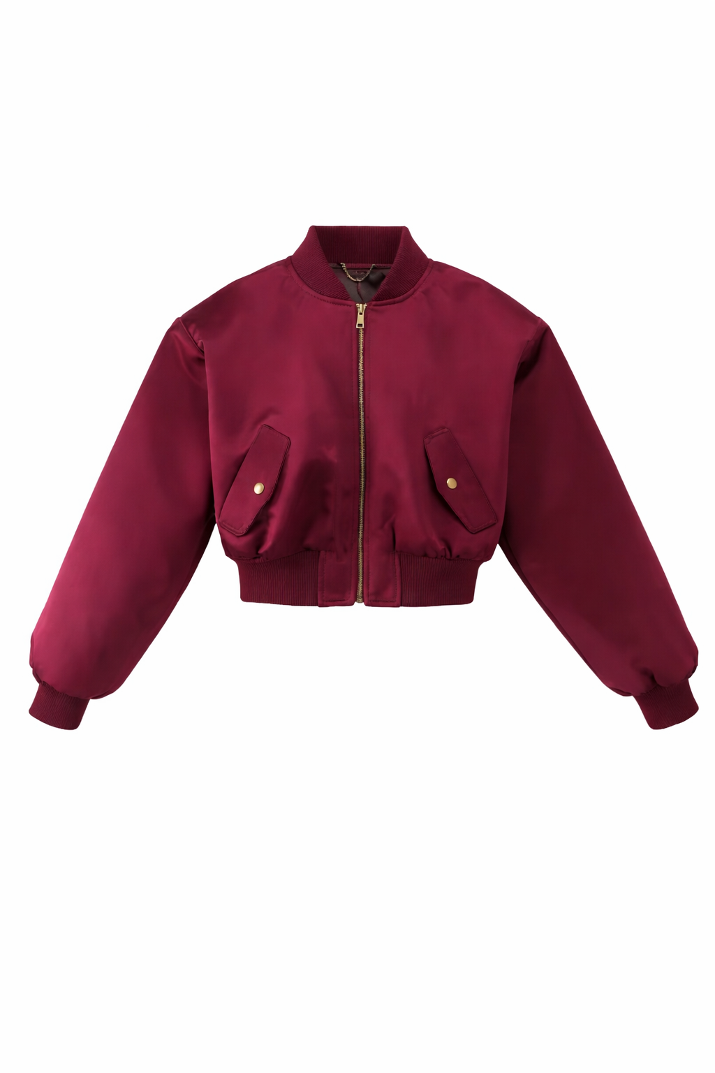 SATIN GLOSSY BOMBER