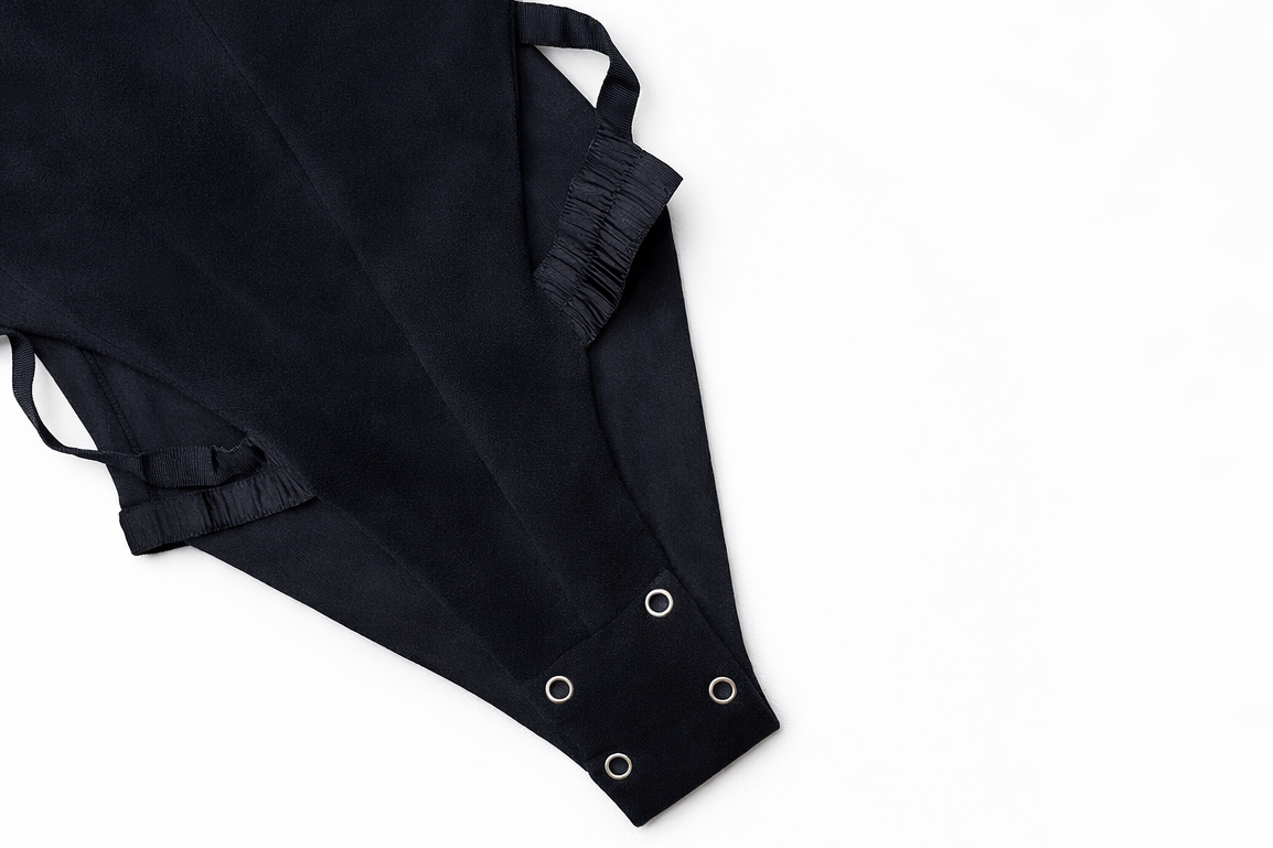 CUT-OUT SLEEVELESS BODYSUIT