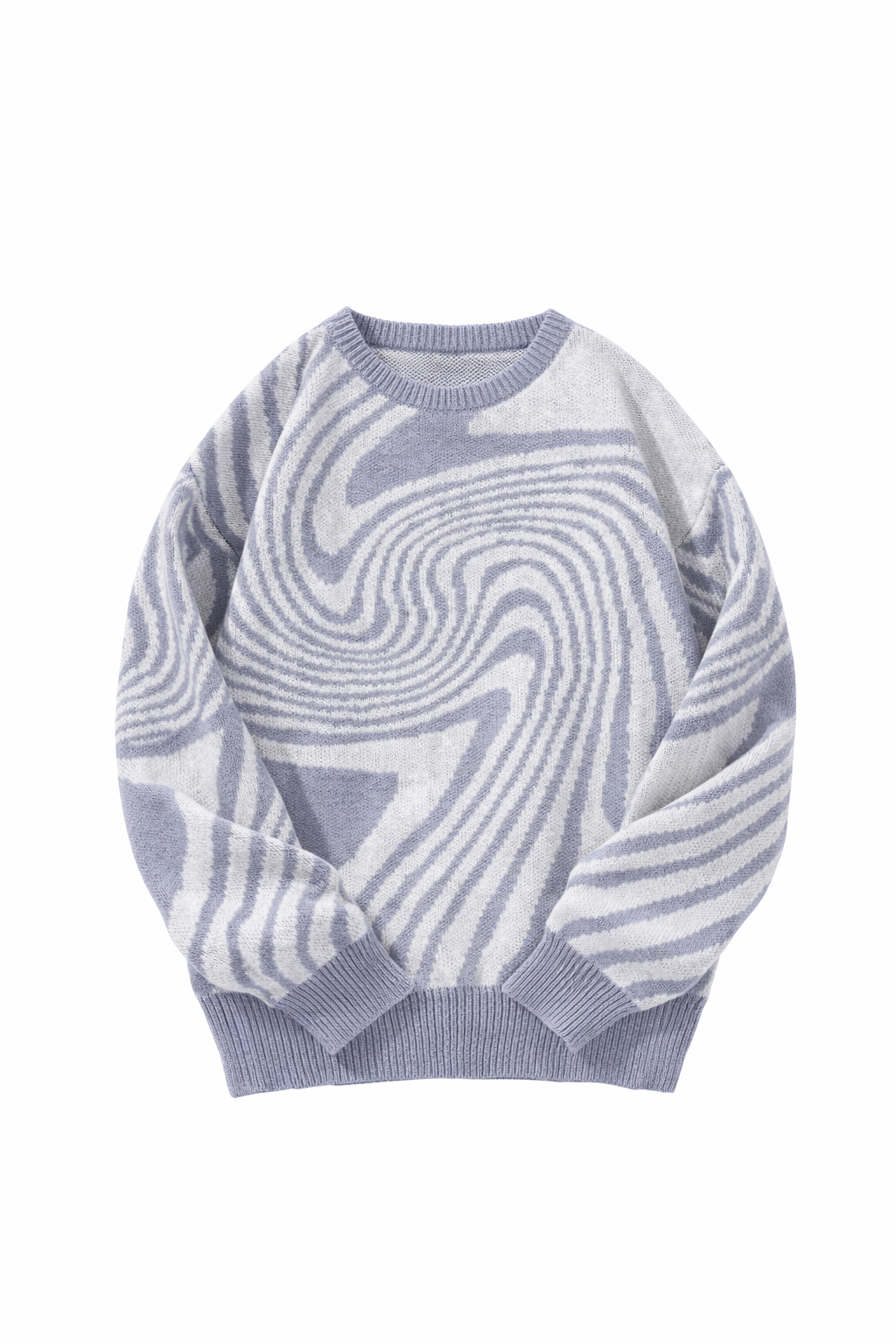 SWIRL KNIT SWEATER