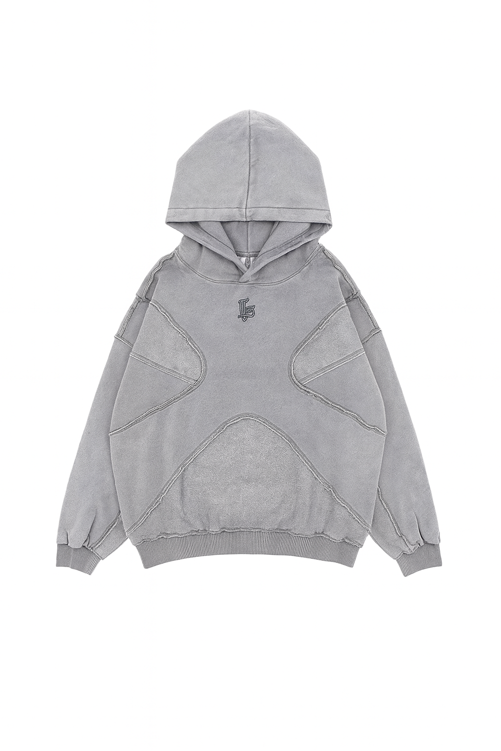 STRUCTURED PANEL HOODIE