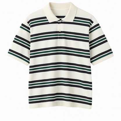 STRIPED  POLO