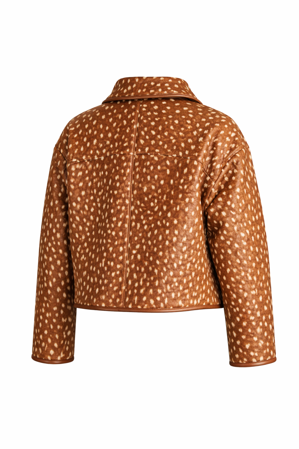 TEXTURED CROPPED  JACKET