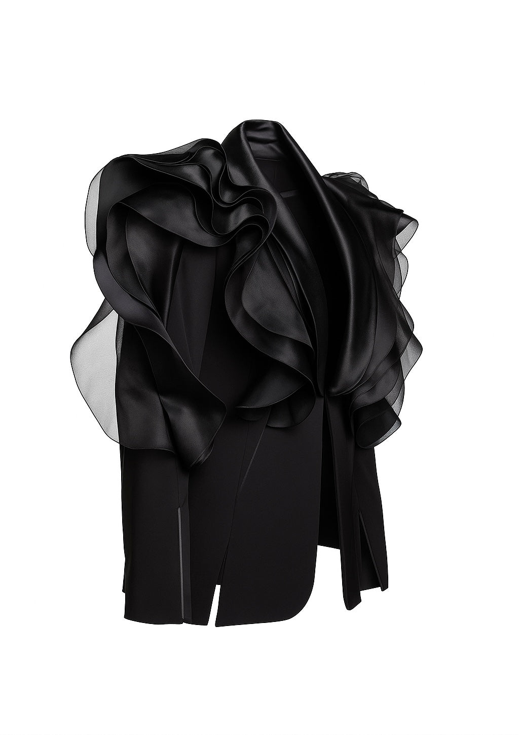 BLACK FLOW BLAZER