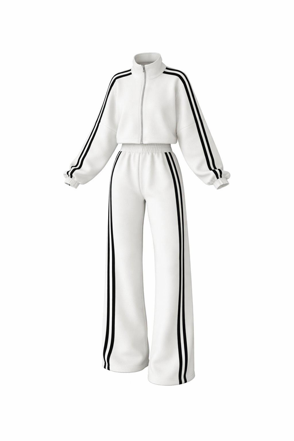 STRIPED TRACKSUIT SET