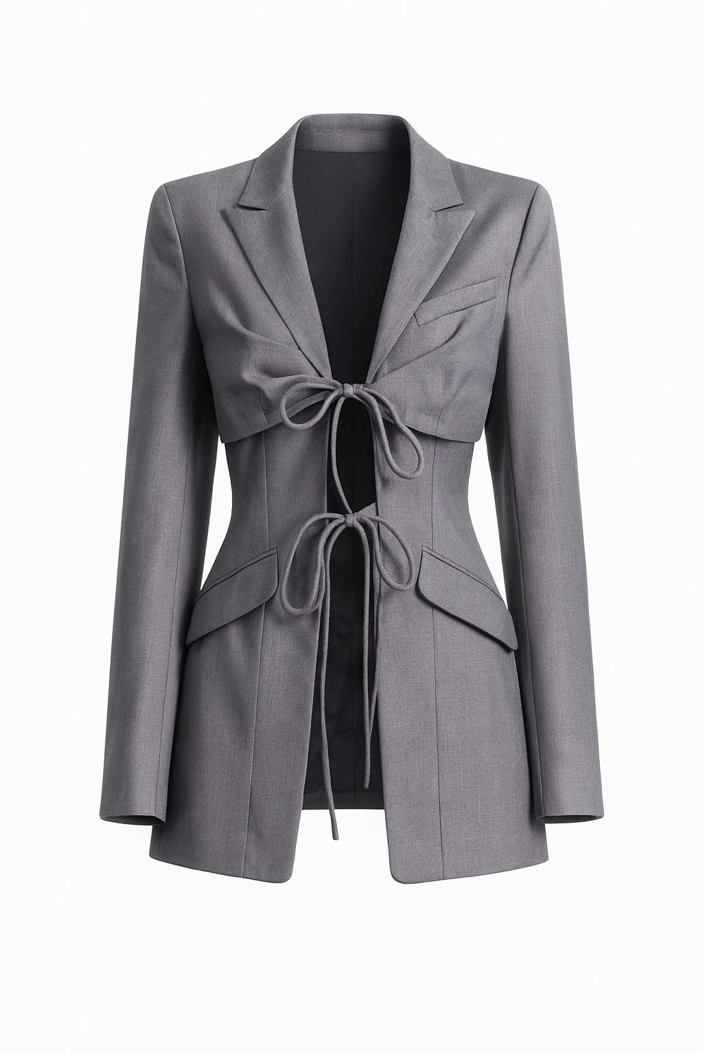 NOVA TIE-FRONT BLAZER