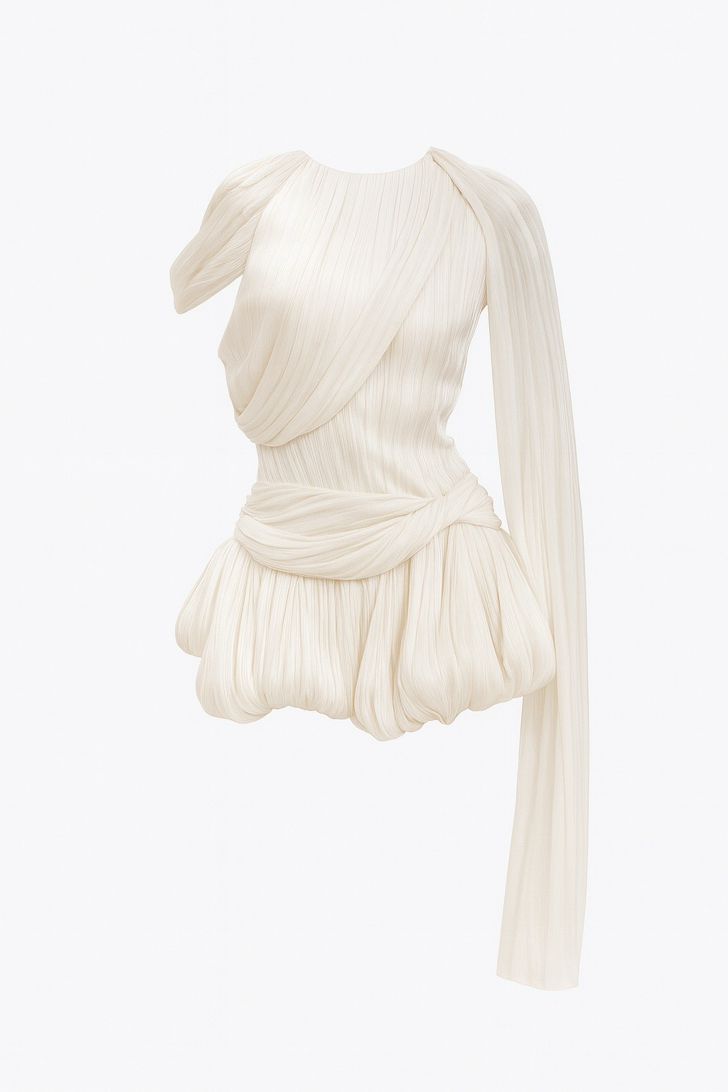 SCULPTED GODDESS MINI DRESS