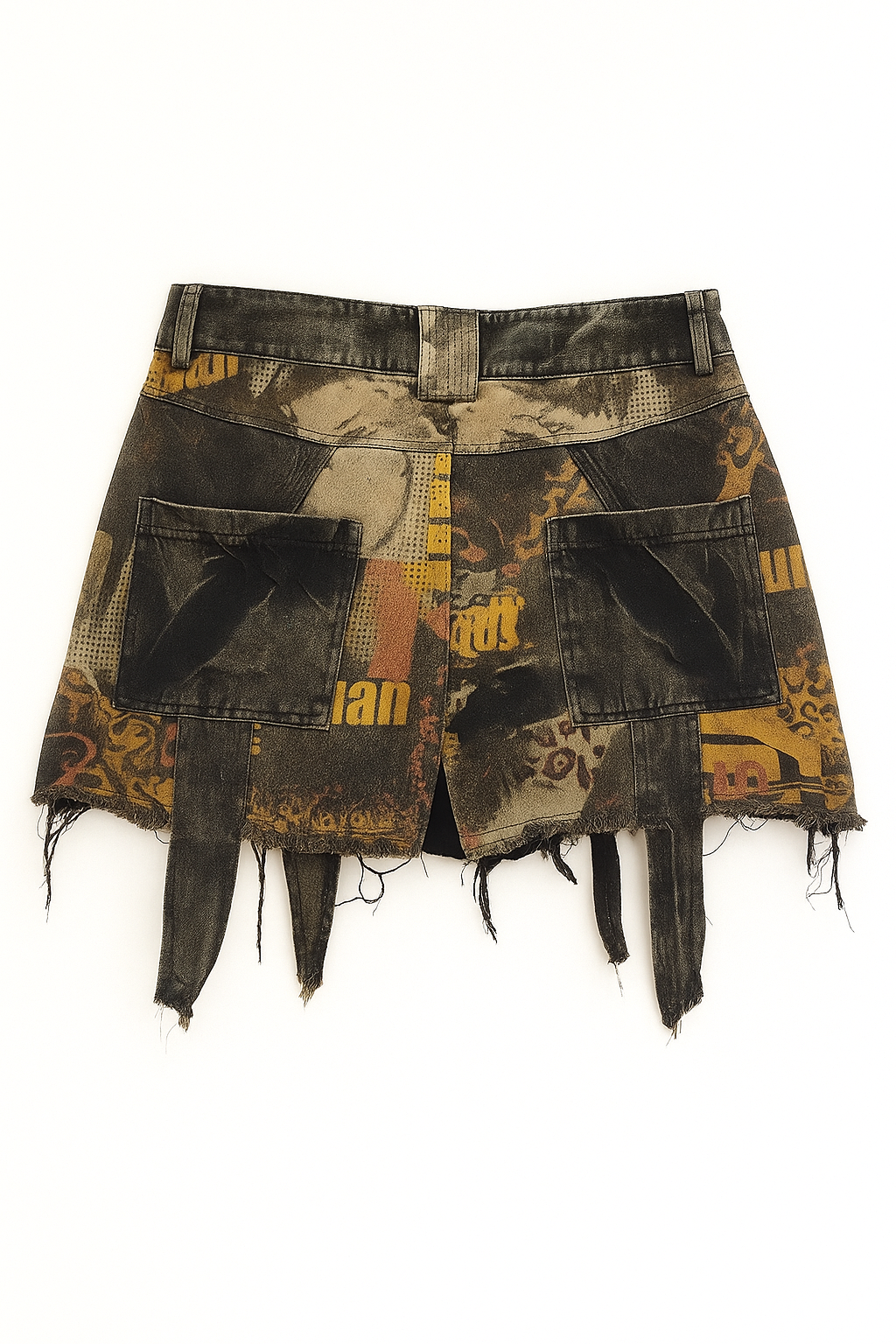 REBEL CANVAS MINI SKIRT