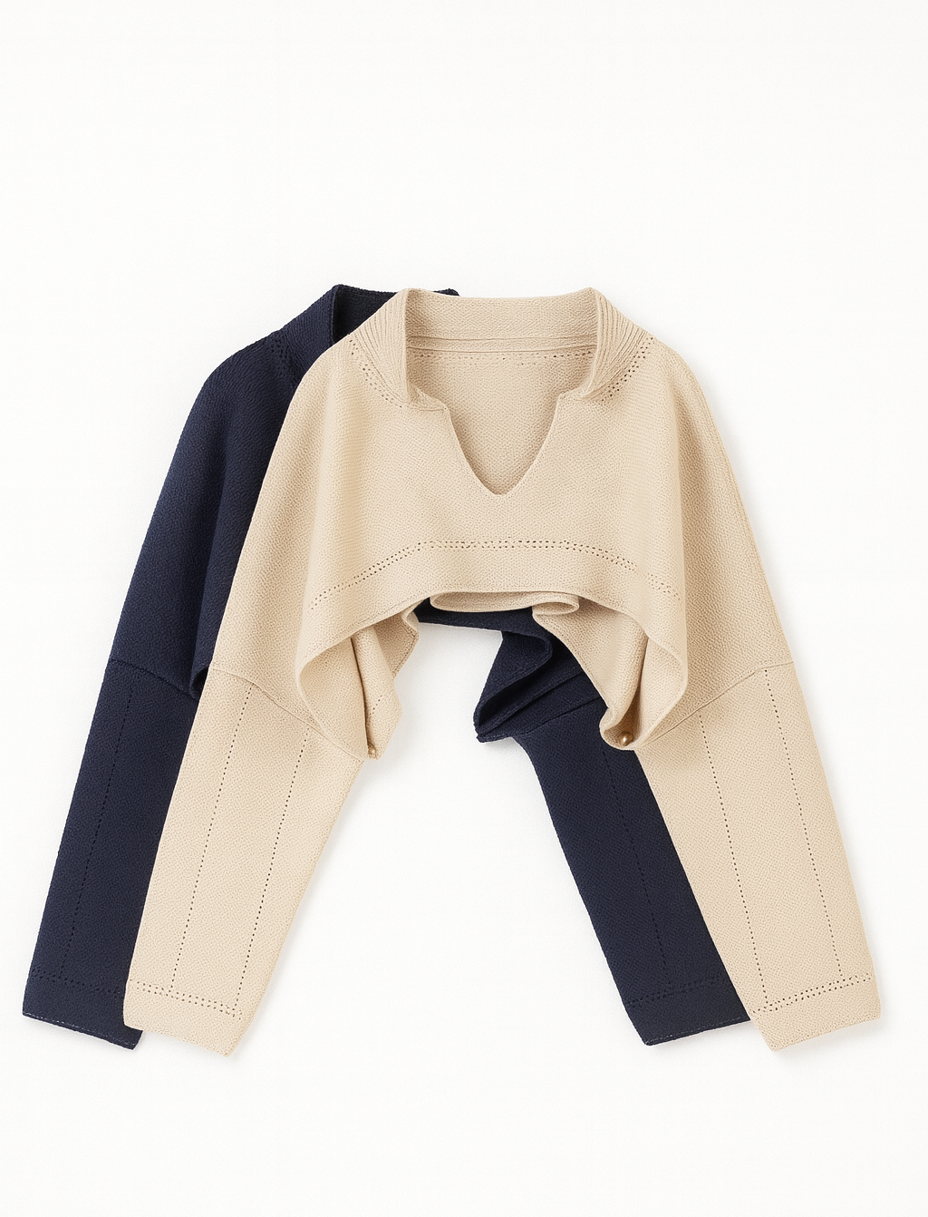 CROPPED KNIT BOLERO SHRUG