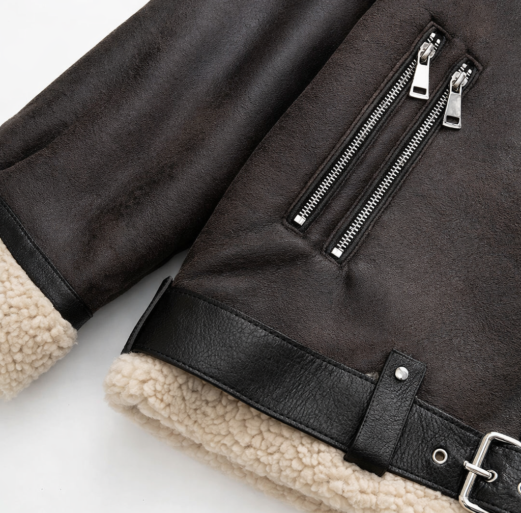 AVIATOR SHEARLING JACKET