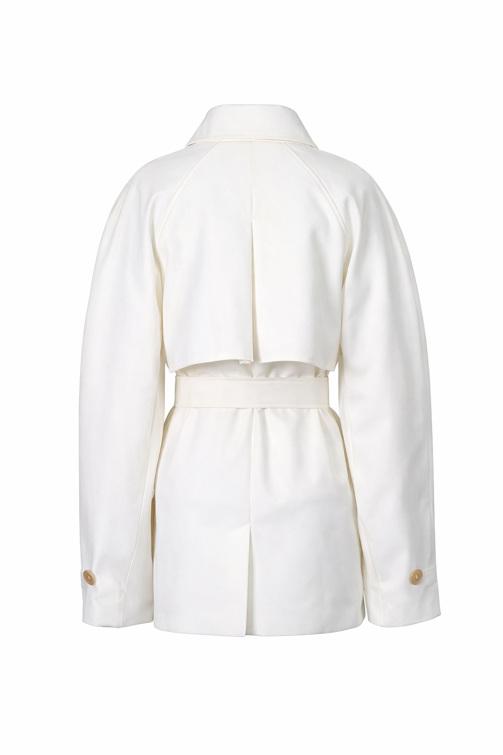 BELTED MINI TRENCH JACKET