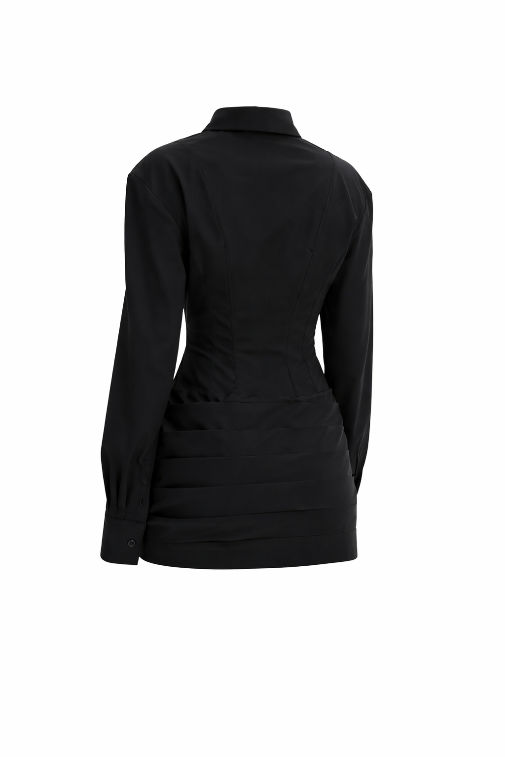 TAILORED SHIRT MINI DRESS