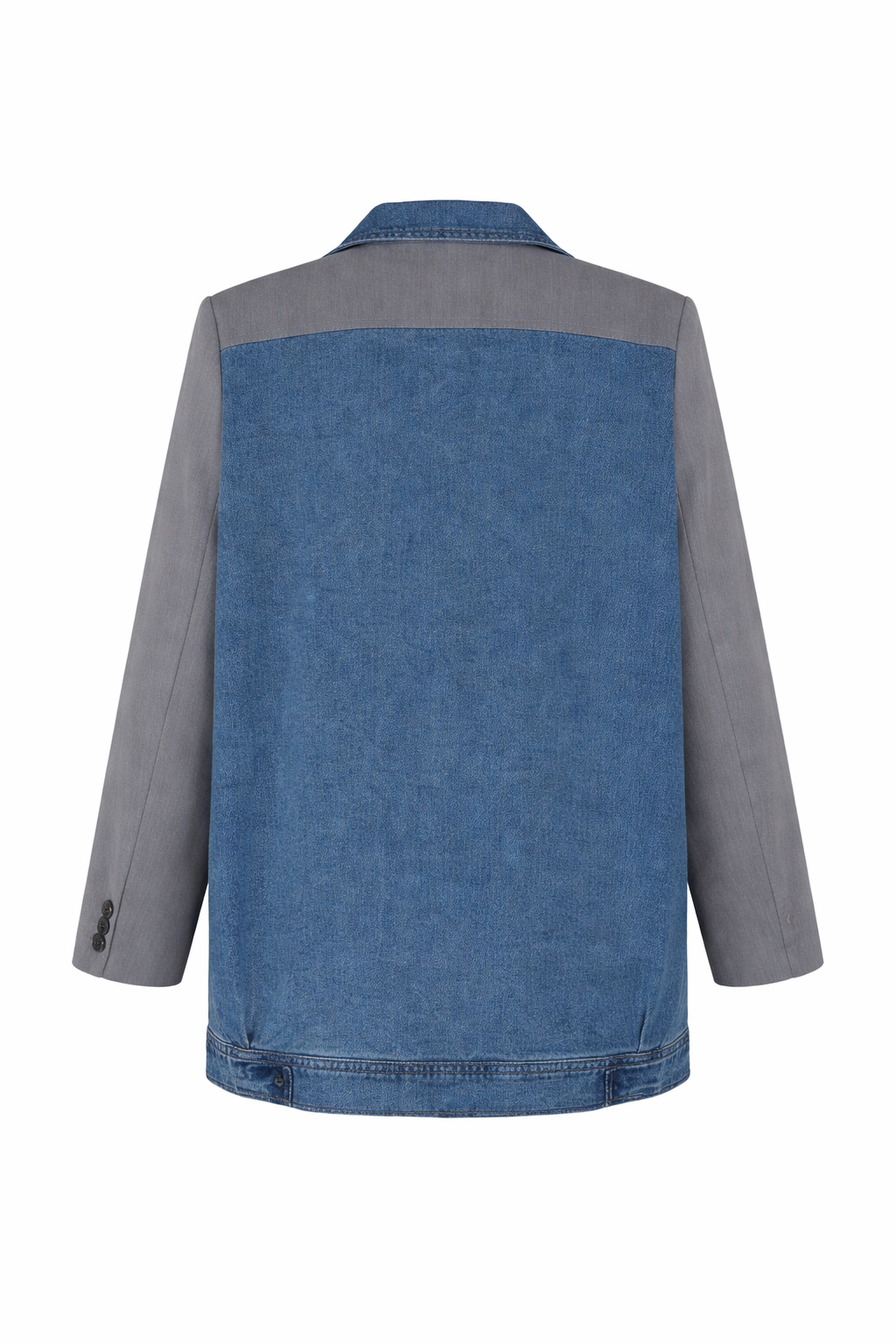 DENIM PATCHWORK BLAZER