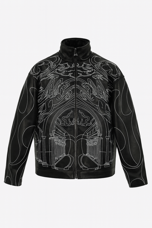 RETRO LEATHER JACKET