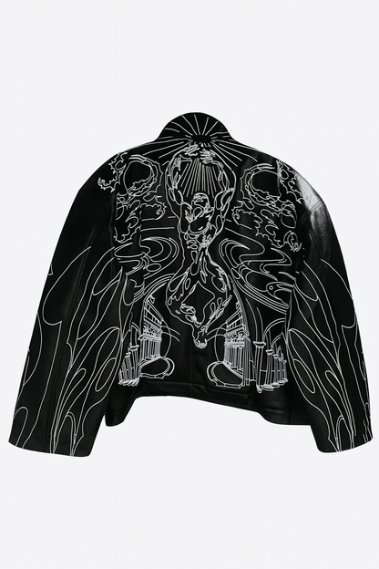 RETRO LEATHER JACKET