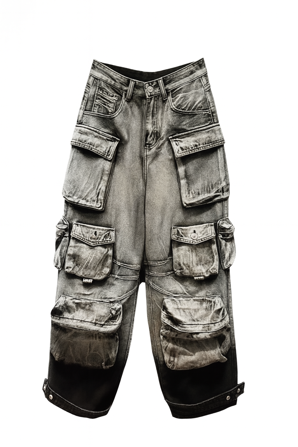 GRADIENT CARGO JEANS