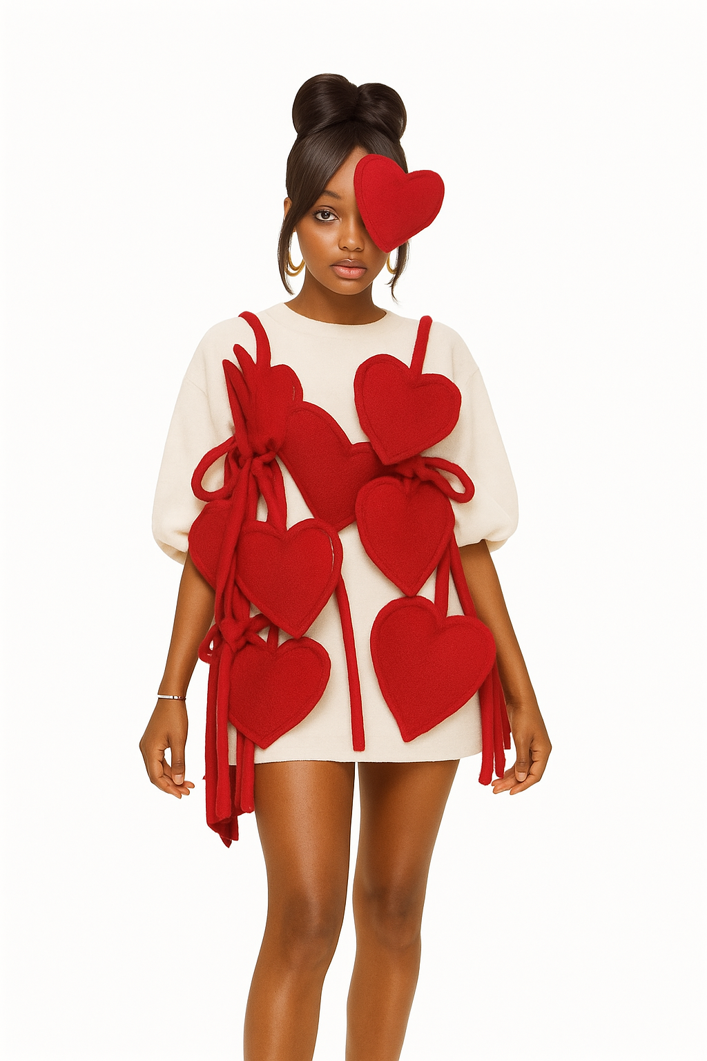 VELVET HEART OVERLAY ACCESSORY