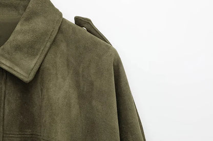 CORDUROY ZIP JACKET