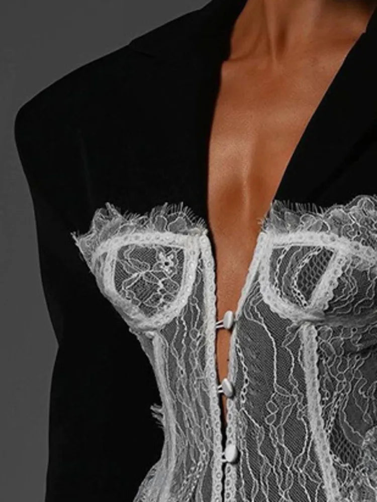 SCULPTED CORSET BLAZER