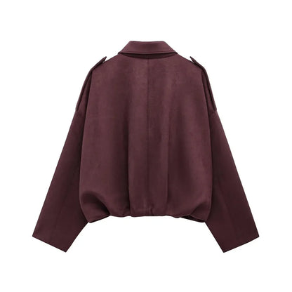 CORDUROY ZIP JACKET