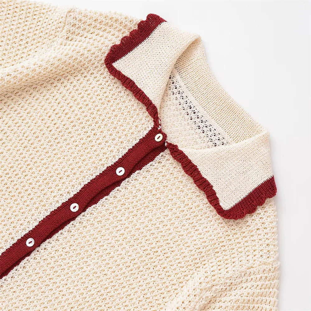 COZY KNIT TWO-PIECE SET