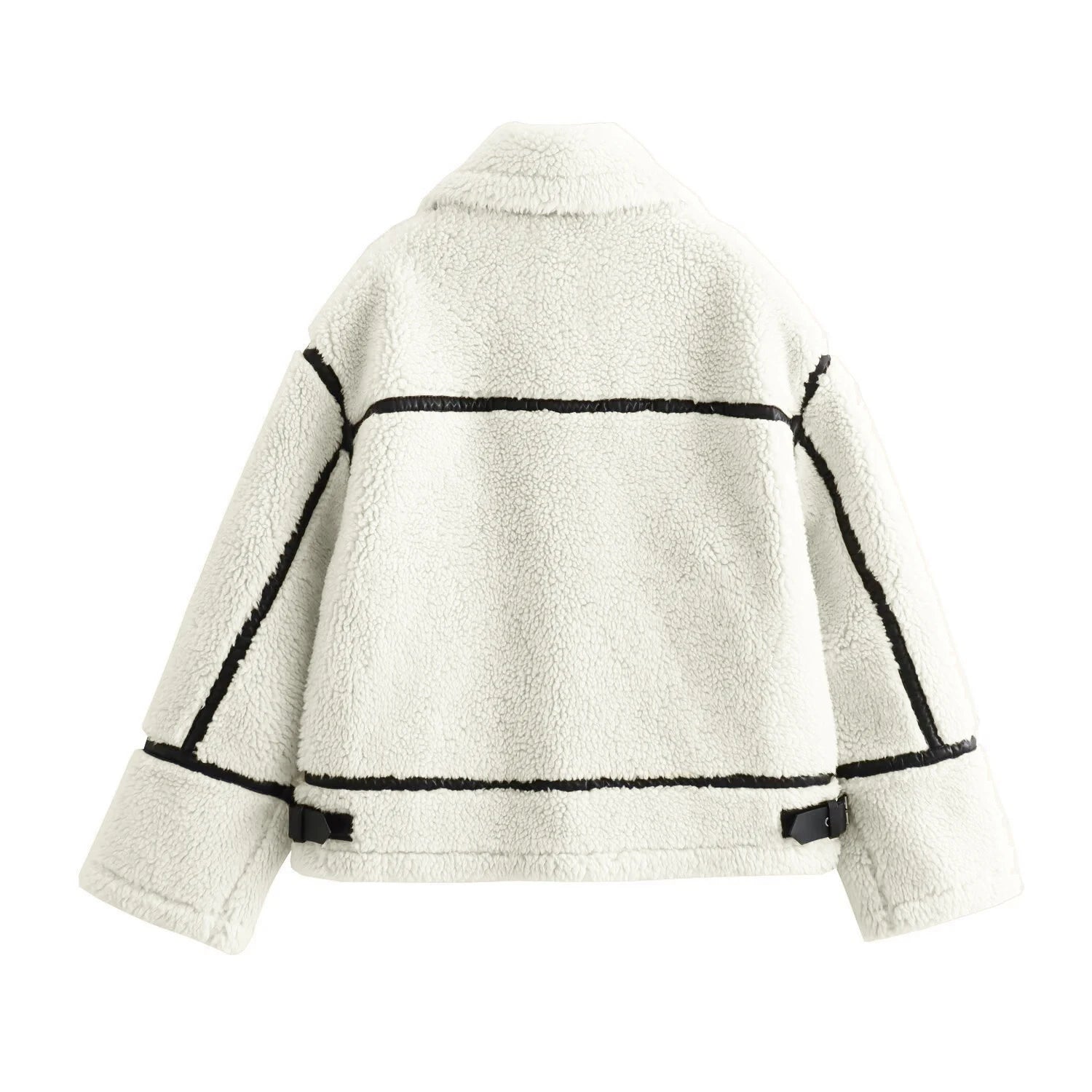 SHERPA PANELLED ZIP JACKET